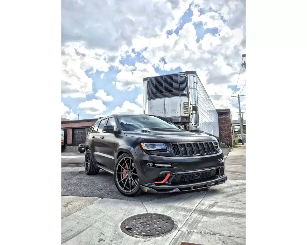 Black Ops Auto Works CFR Edition Front Splitter Carbon Fiber Jeep Grand Cherokee 2012-2016 - 240.0973