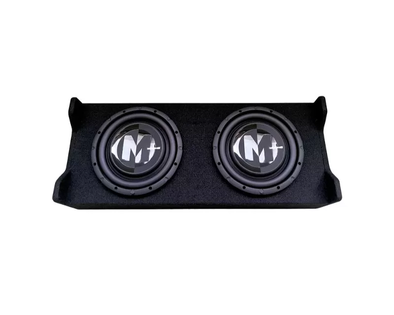 Memphis Audio 12" Dual Loaded PR Shallow Enclosure Subwoofers - prxse10d1