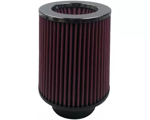 S&B Air Filter For Intake Kits 75-1511-1 Oiled Cotton Cleanable Red - KF-1004