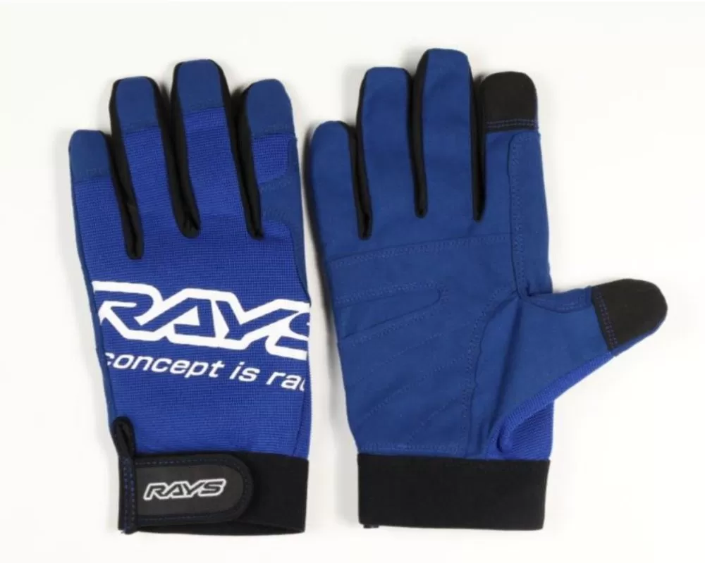 Rays Official Mechanic Gloves - WRAYSMGBL
