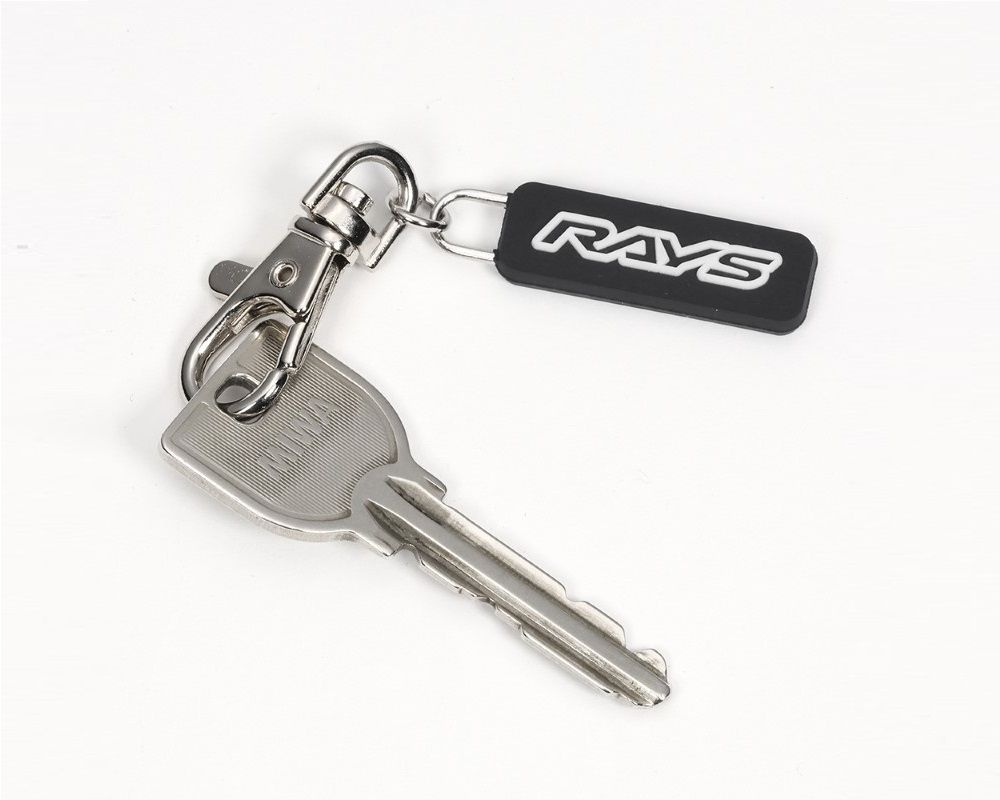 Rays Official Mini Key Chain - Black - WRAYSKEYCM24SBK