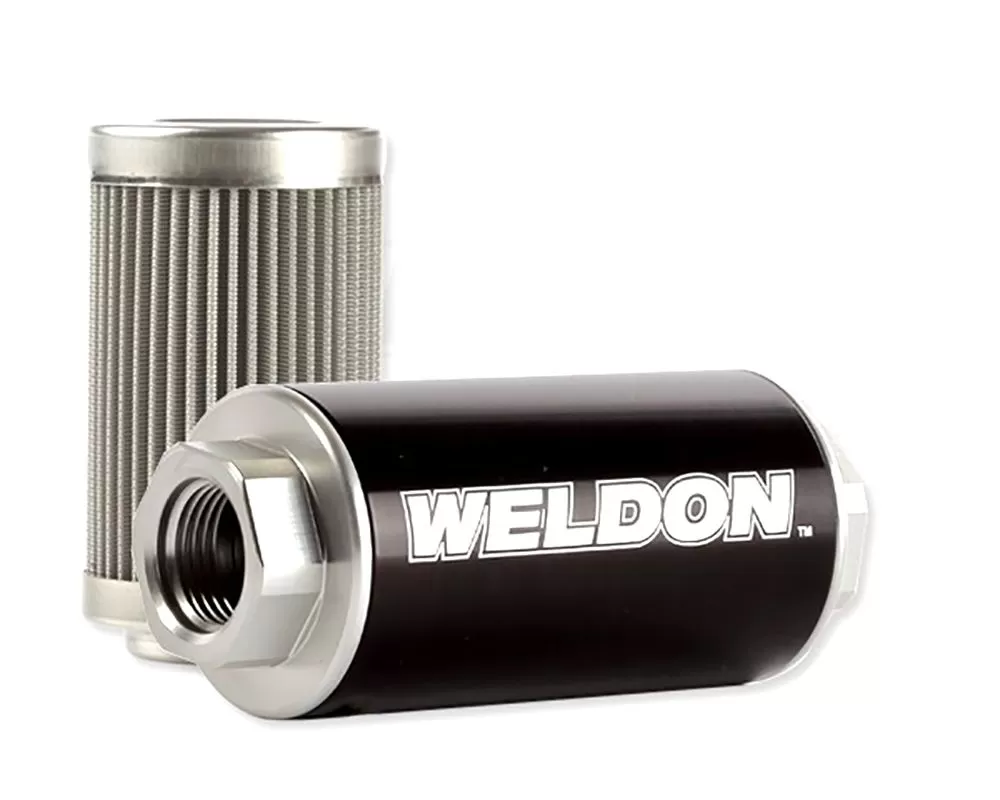 Weldon High Performance -8 ORB 10 Micron SSN Series Stainless Filter Assembly - WEQ0810SSN