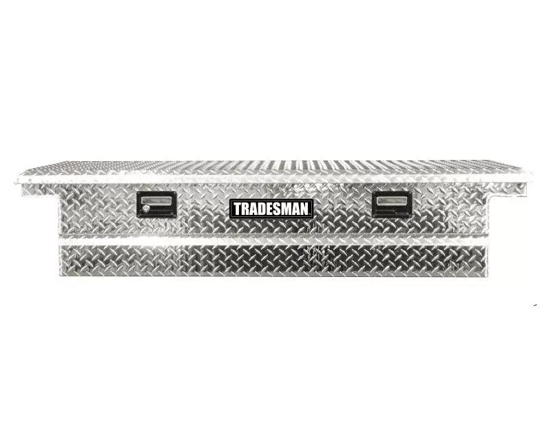 Tradesman Aluminum Cross Bed Low-Profile Truck Tool Box 60" Brite - 111002LP