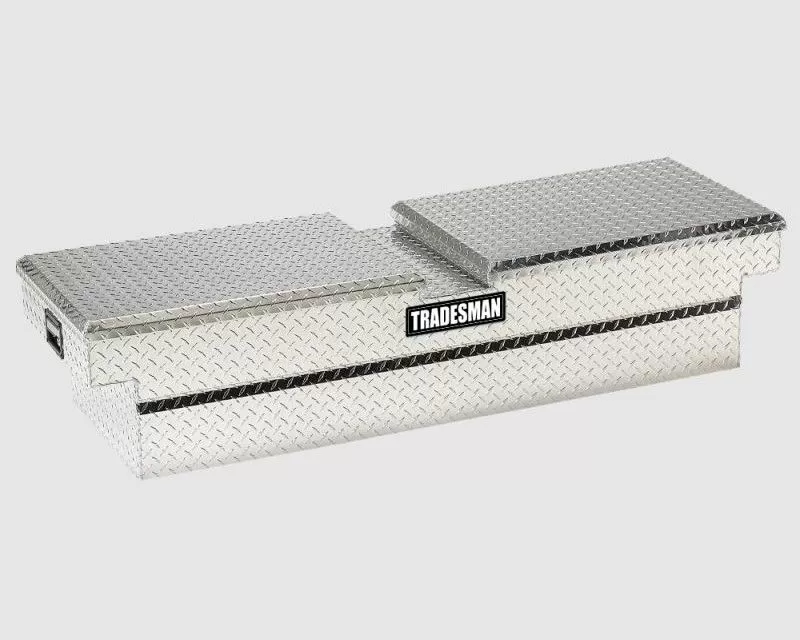 Tradesman Aluminum Cross Bed Truck Tool Box (60in.) - Brite - 111052