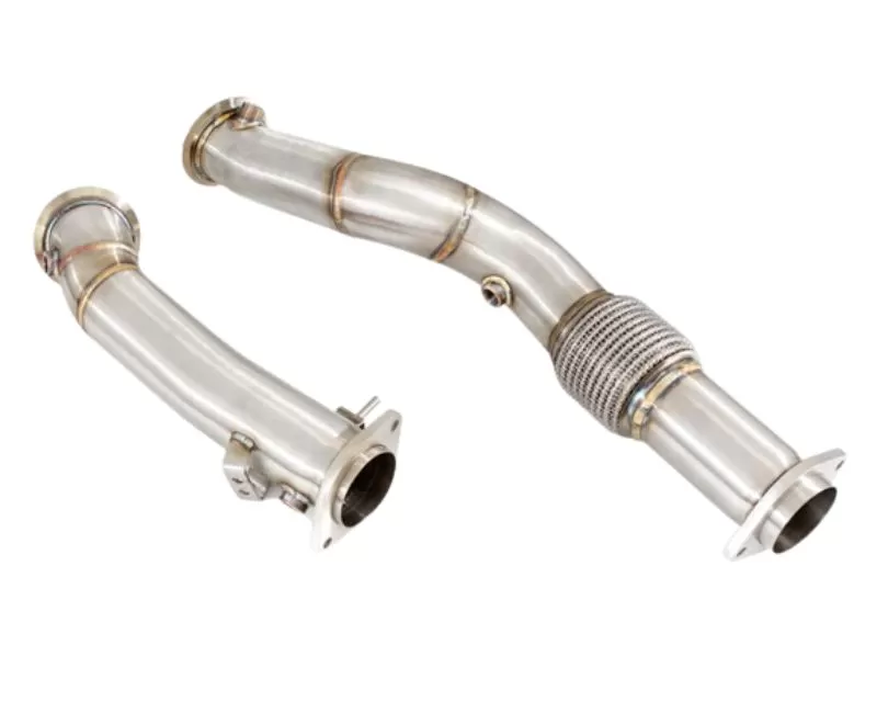 Meisterschaft SUS Down Pipe Section Cat Elimination Pipes 90 mm piping BMW M3 | M4 G80 | G82 | G83 | M4 I-6 Turbo 2021+ - BM511003