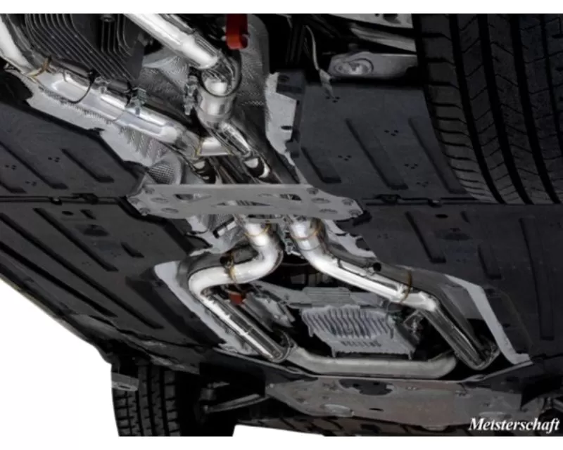 Meisterschaft Titanium Full Catback LX Pipes Dual 76mm Piping BMW M3 | M4 G80 | G82 | G83| M4 I-6 Turbo 2021+ - BM511005