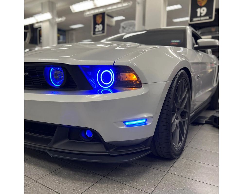 Striker Lights LLC Front Markers Smoked Ford Mustang 2010-2014 - SL-S12FM1