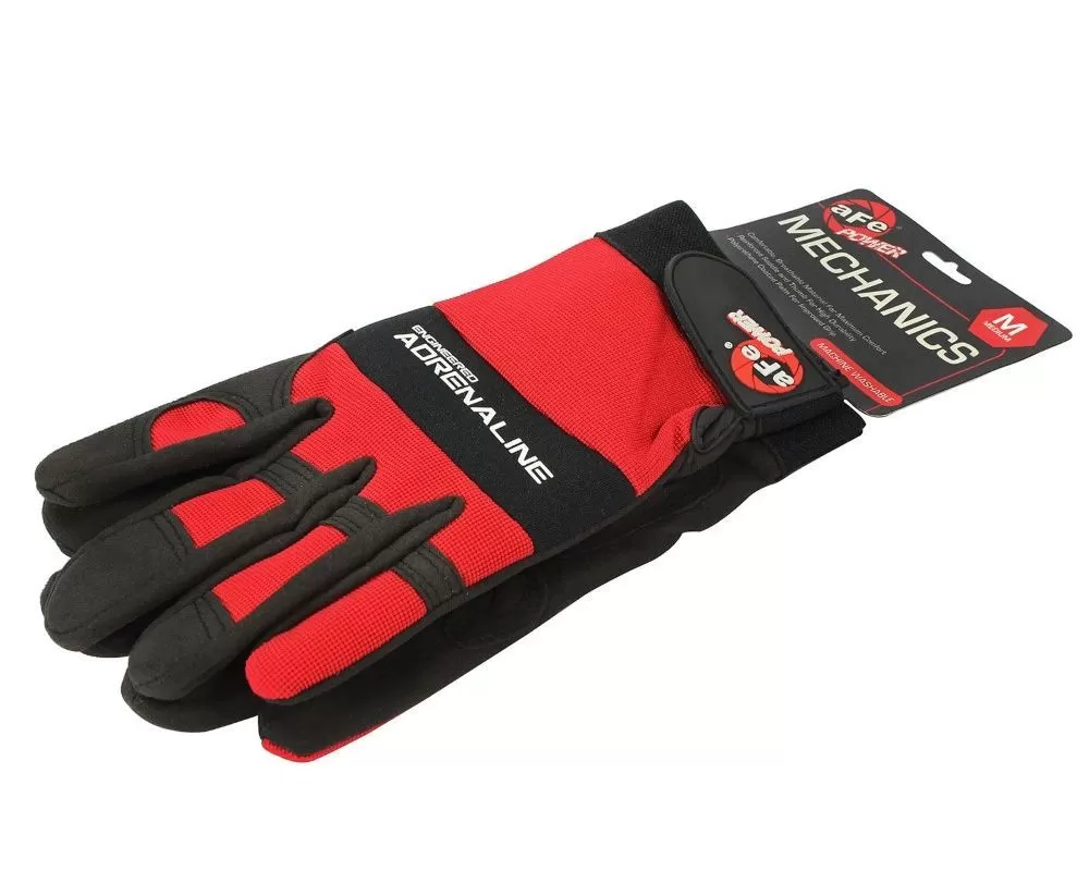 aFe POWER Promotional Mechanics Gloves - Medium - 40-10148