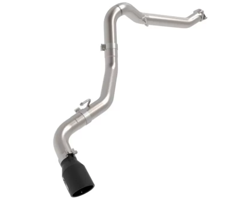 aFe POWER Vulcan Series 3-Inch DPF-Back Exhaust System Stainless Steel with Black Tip Jeep Gladiator V6 3.0L 2021-2023 - 49-38093-B