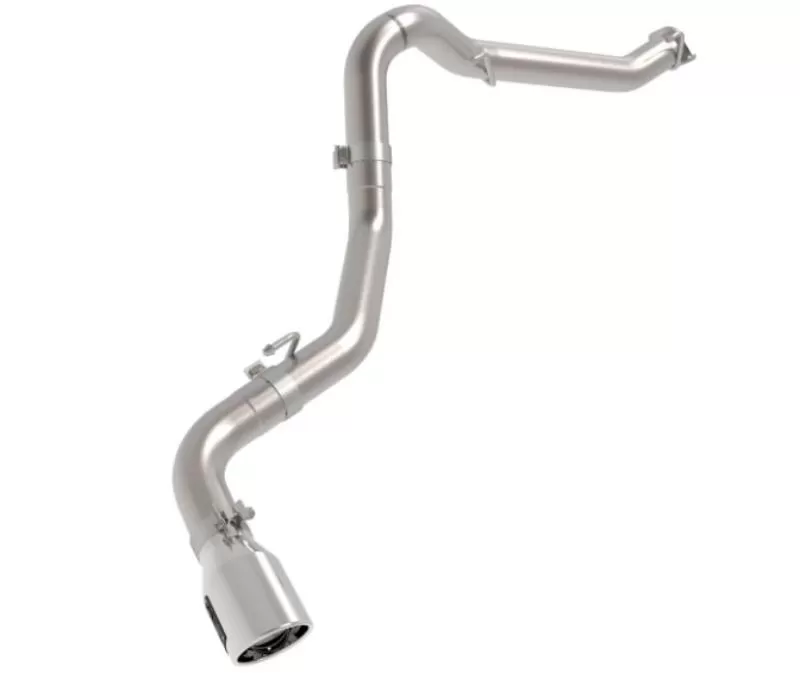 aFe POWER Vulcan Series 3-Inch DPF-Back Exhaust System Stainless Steel with Polished Tip Jeep Gladiator V6 3.0L 2021-2023 - 49-38093-P