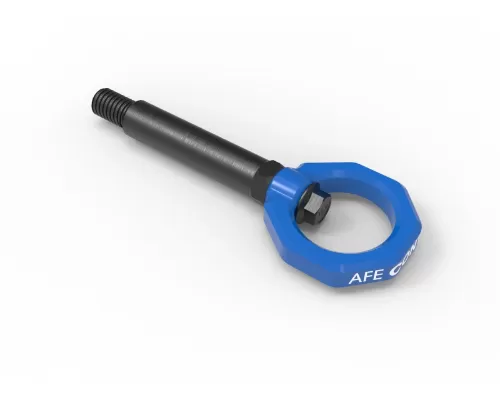 aFe POWER Control Rear Tow Hook Blue BMW F-Chassis 2 | 3 | 4 | M BMW 2015-2021 - 450-502002-L