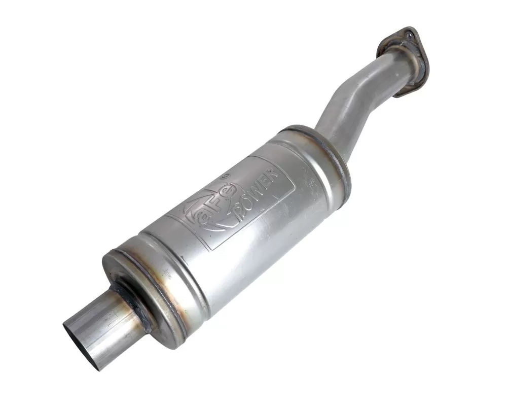 aFe Vulcan Series 409 Stainless Steel Resonator Upgrade Pipe Fits aFe POWER Exhaust Systems - 49C43132