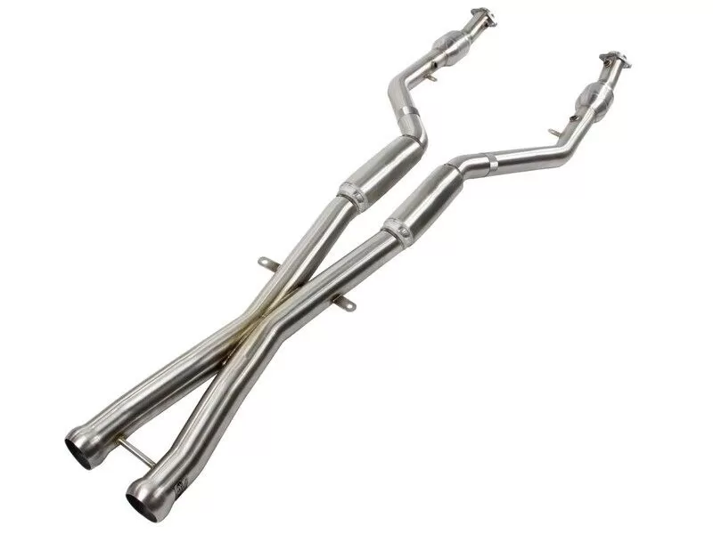 aFe POWER Mach Force Xp X Pipe 304 Stainless Steel with Cat and Resonator BMW M3 E90 | E92 | E93 V8 4.0L 2008-2013 - 49-36321-1