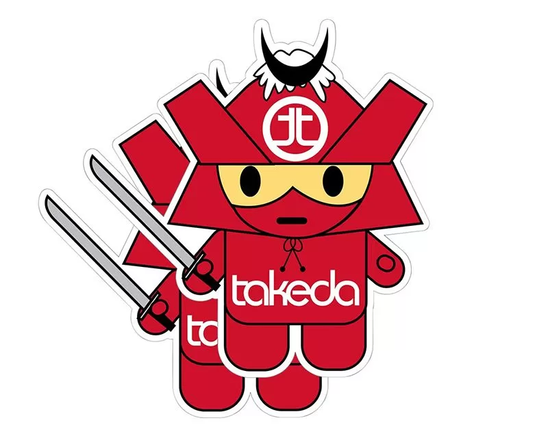 Takeda USA Samurai Decal (Pair) - 40-10262-MA