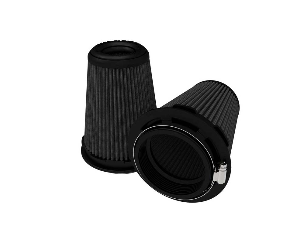 AFE Magnum FLOW Black Pro 5R Air Filter (Pair) 3-1/2" F x 5" B x 3-1/2" T x 6" H - 20-91202KM