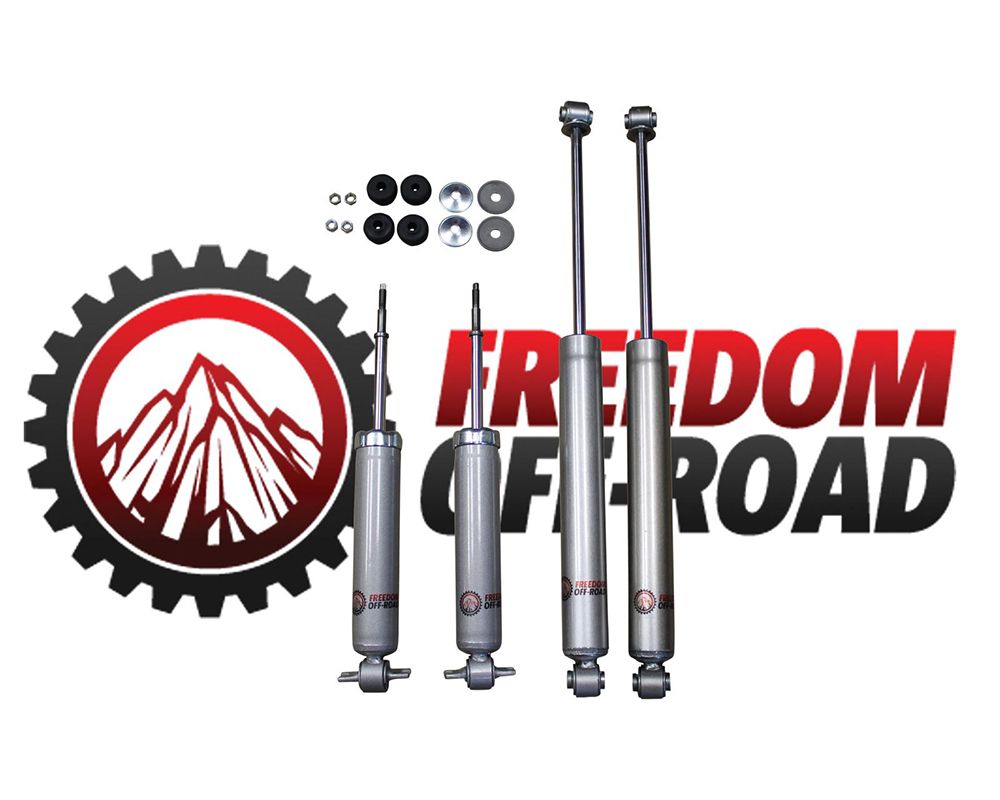 Freedom Off-Road 0-4 Inch Lift Extended Nitro Shocks GM Silverado | Sierra 1500 RWD 1999-2006 - FO-G301-RWD
