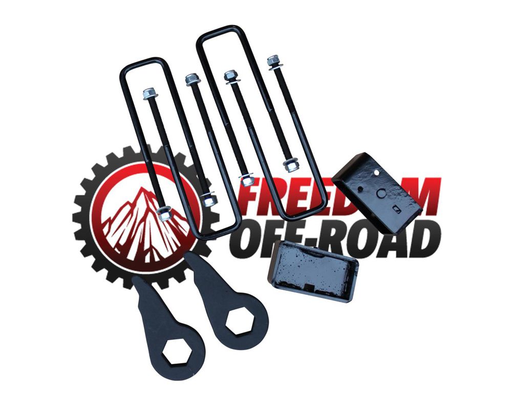 Freedom Off-Road 1-3 Inch Leveling Kit GM C1500/K1500 | Silverado | Sierra 1500 1988-2006 - FO-G601-KIT