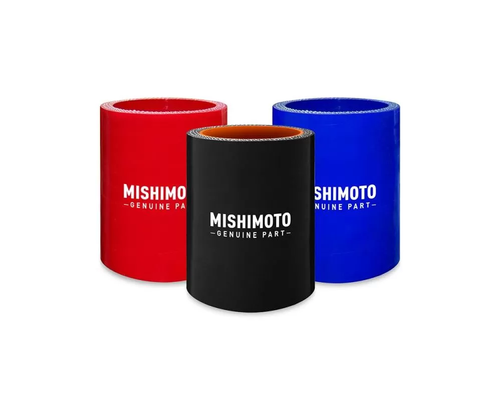 Mishimoto 2.5"x1.25" Blue Straight Silicone Coupler Universal - MMCP-25125BL