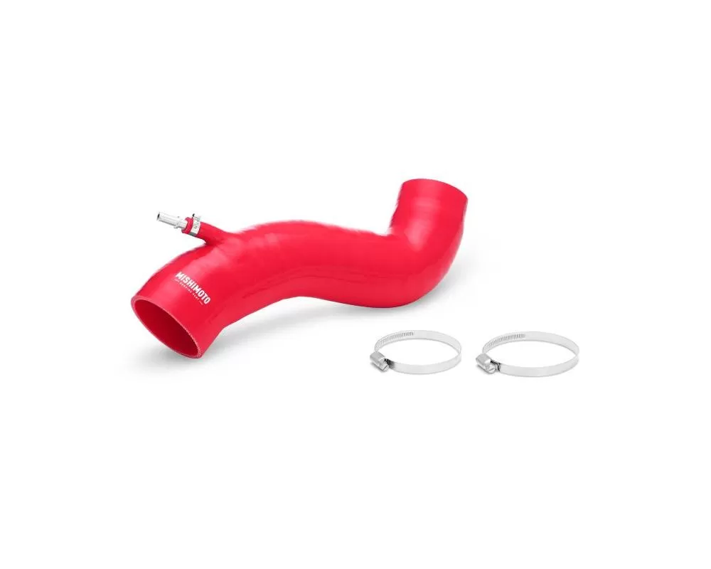 Mishimoto Red Silicone Induction Hose Ford Fiesta ST 2014-2015 - MMHOSE-FIST-14IHRD