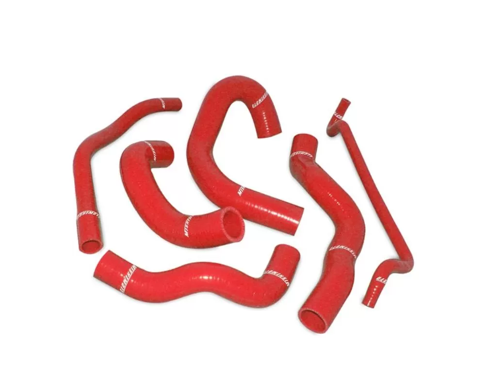 Mishimoto Red Silicone Radiator Hose Kit Ford Mustang 4.6L V8 2005-2006 - MMHOSE-MUS-05RD
