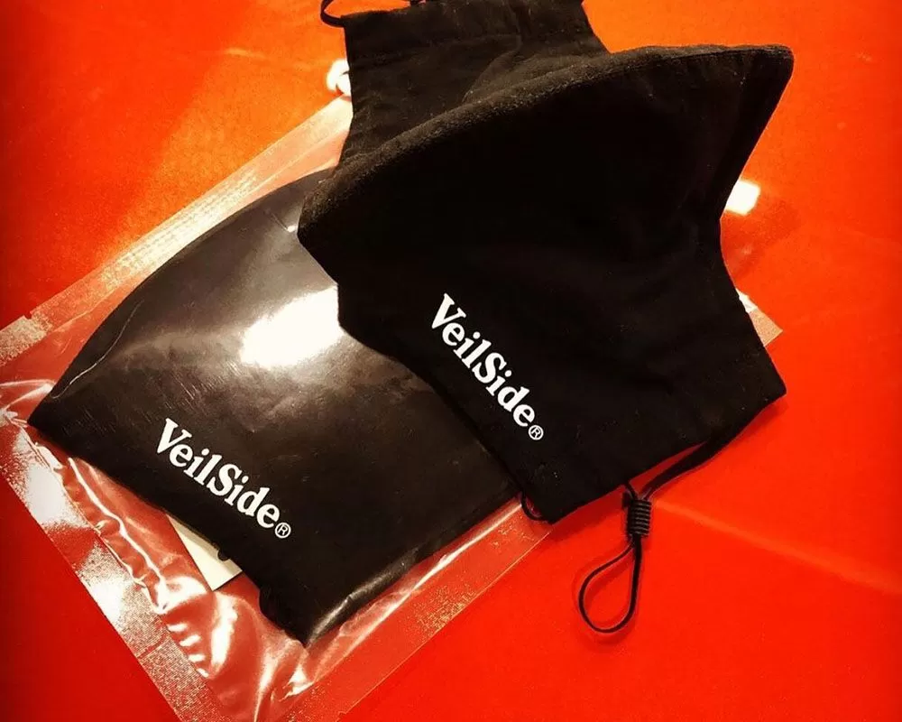 VeilSide Mask 1st Edition Black Three Layers 100% Cotton - FA005-01