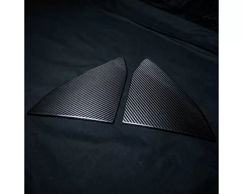 RSC Carbon Fiber B Pillar Covers C8 Corvette Coupe 2020-2024 - RSCVET3022