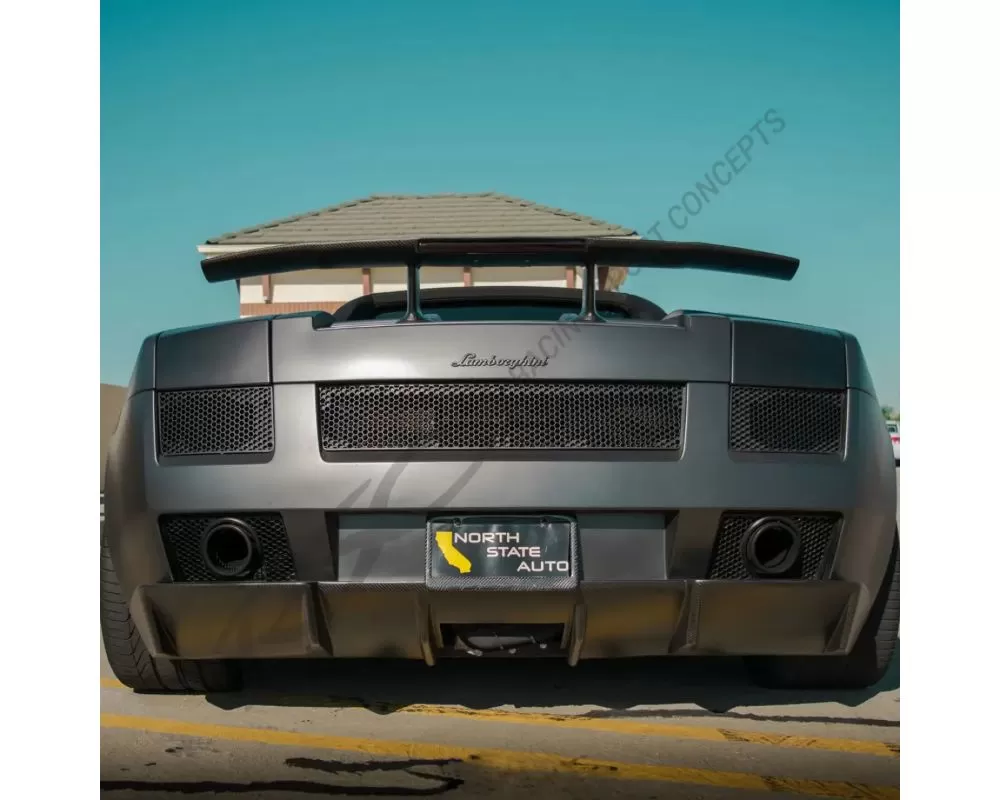 RSC CS600 Carbon Fiber Rear Diffuser Lamborghini Gallardo - RSCLAM2022