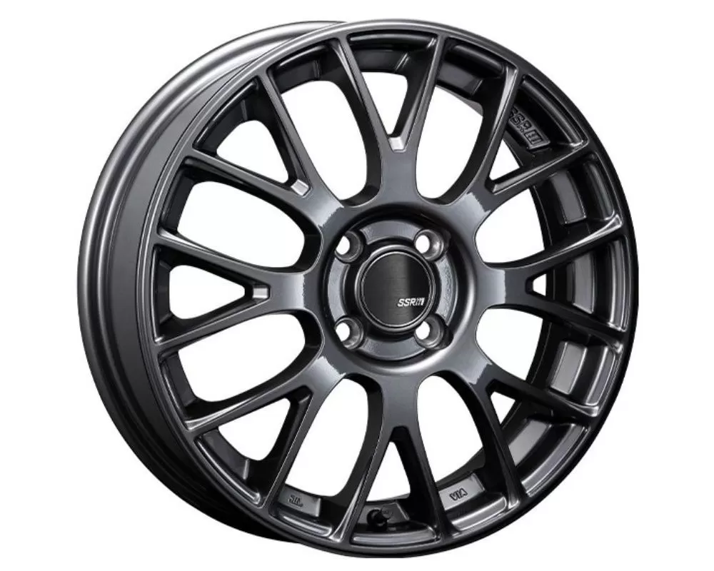 SSR GTV04 Wheel 16x5 4x100 48mm Metallic Gray - T716500+4804CGL