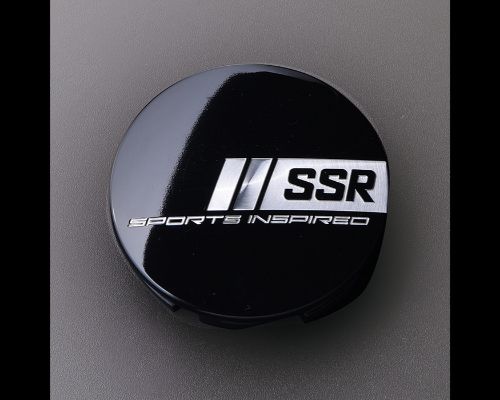 SSR Flat Center Cap A Type Black - Parts245bl