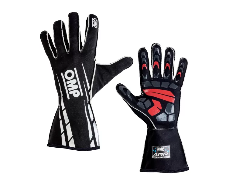 OMP Racing ARP Gloves Black - KB0-2745-A01-071-M