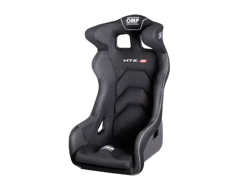 OMP Racing HTE-R XL Fiberglass Seat - Black - HA0-0771-B01-071