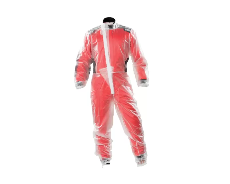 OMP Racing Rain-K Overall Suit Transparent - KK0-3106-A01-004-L