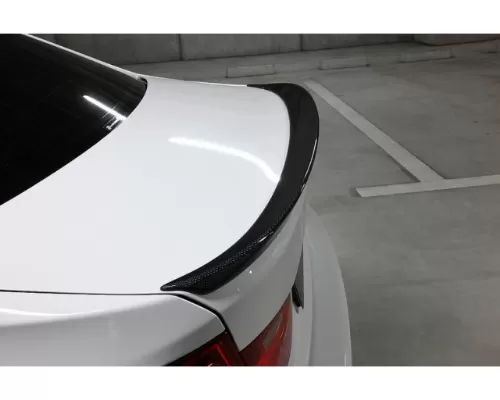 3D Design Carbon Fiber Rear Diffuser Quad Tip BMW 320i F30 | F31 M Sport 12-15 - 3108-23021
