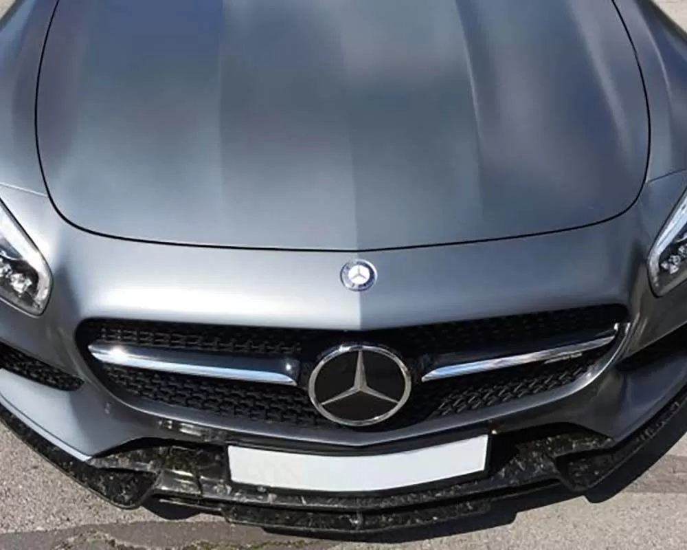 Capristo Exhaust Carbon Fiber Front Spoiler Matte Mercedes AMG GT | GTS 2015-2021 - 03MB08910003KM