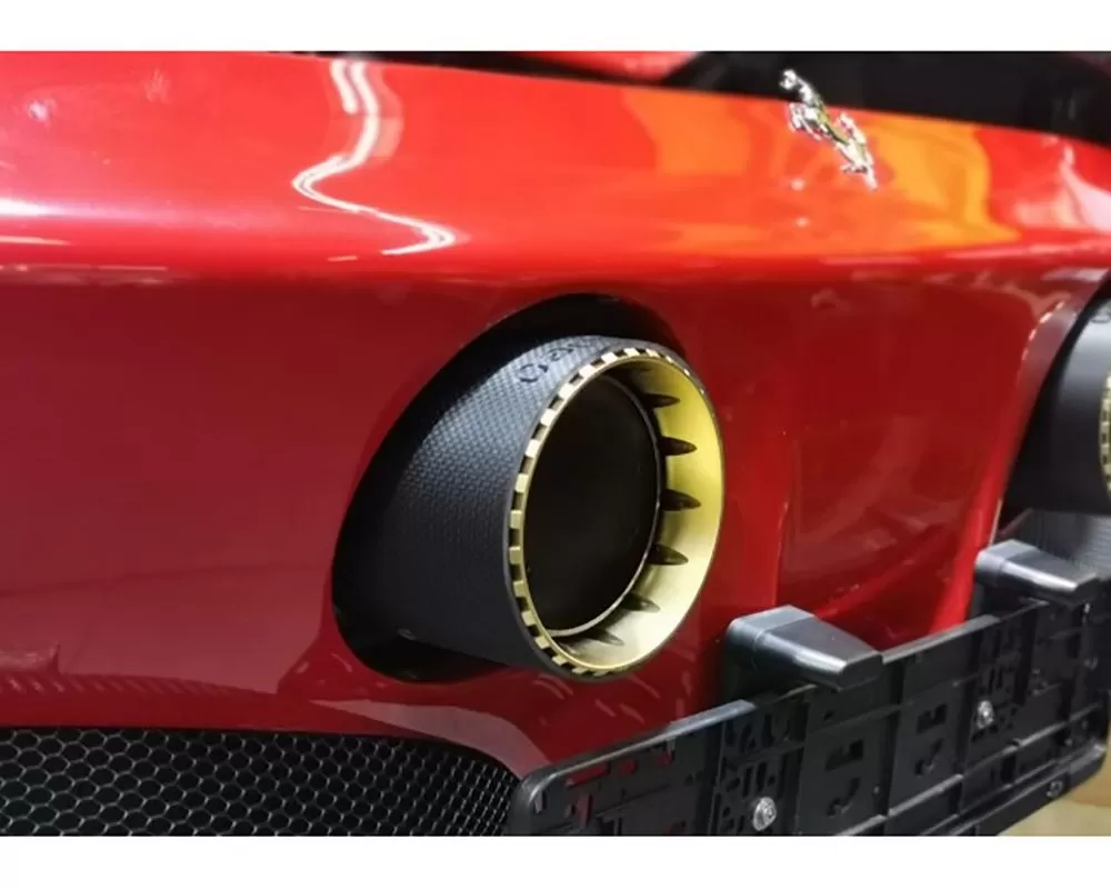 Capristo Carbon Exhaust Tips Ferrari SF90 - 02FE12703002