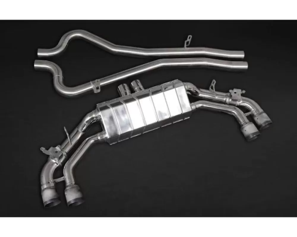 Capristo Exhaust Silver Valved Exhaust System Audi TTRS 8S - 02AU10903012-S
