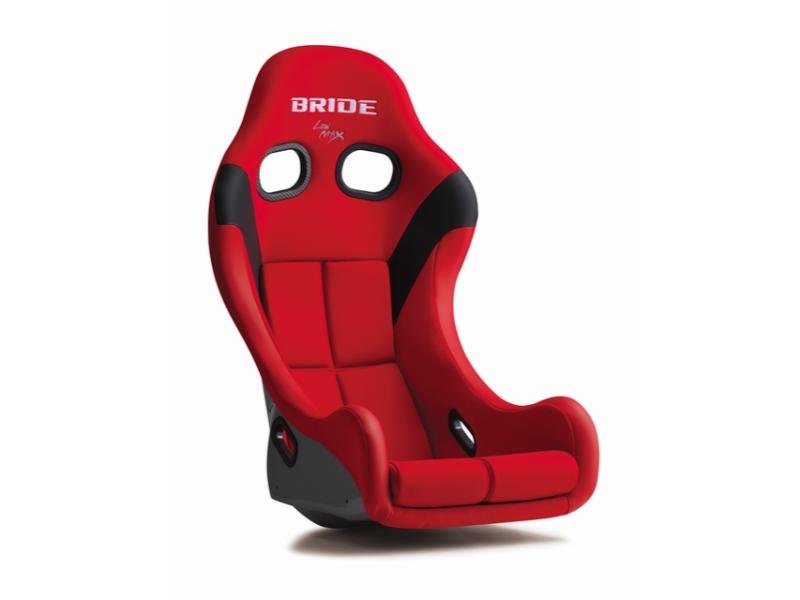 Bride Red Carbon ZIEG IV Low Max System Full Bucket Seat - HB1BSC