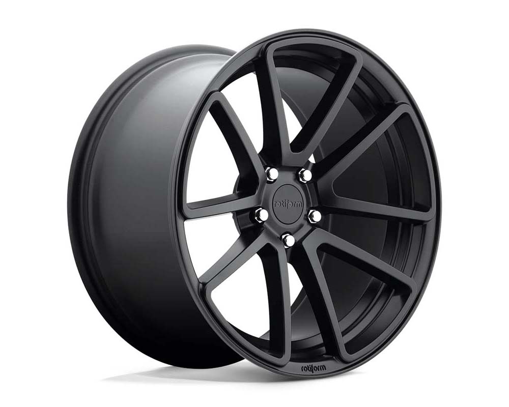 Rotiform SPF Matte Black Cast Monoblock Wheel 19x8.5 5x114.3 38mm - R122198565+38