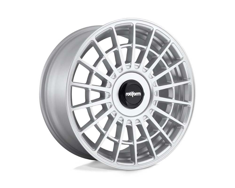 Rotiform R143 LAS-R Wheel 18x8.5 BLANK 35 Gloss Silver - R143188500+35