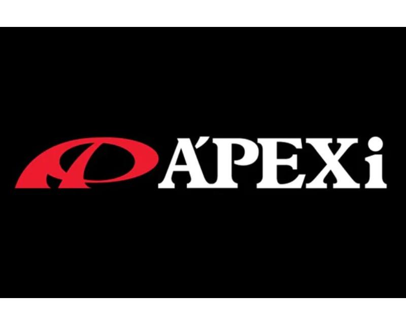 APEXi 10" White Logo Decal - 601-KH11