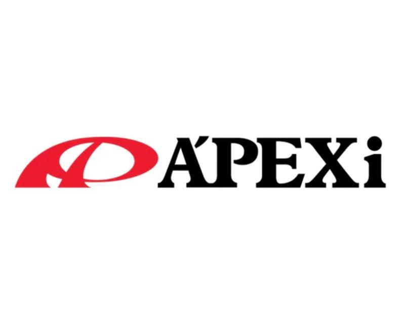 APEXi 10" Black Logo Decal - 601-KH12