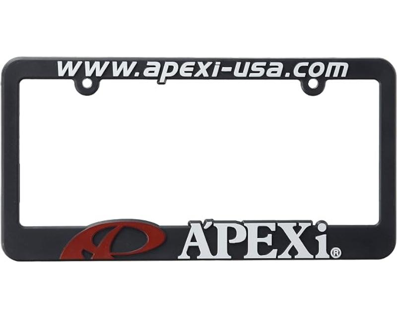 APEXi Red Logo License Plate Frame - 601-KLP1