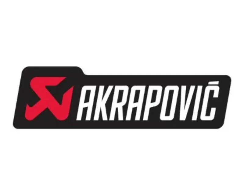 Akrapovic Logo Outdoor Sticker 120 x 34.5 cm - 801602