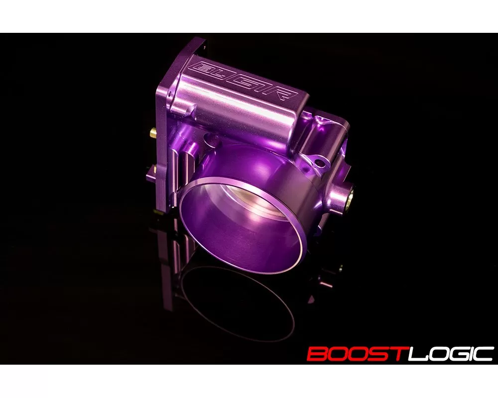 Boost Logic Purple Billet Throttle Body (Pair) Nissan GT-R R35 2009+ - 02010806-P