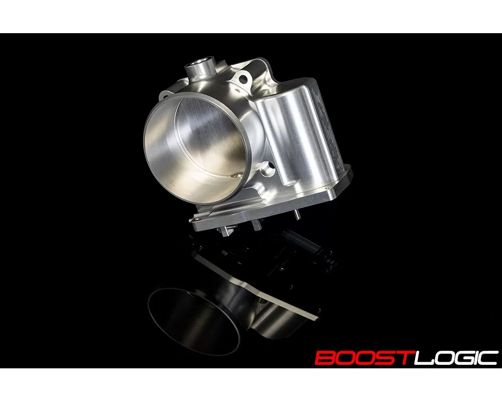 Boost Logic Silver Billet Throttle Body (Pair) Nissan GT-R R35 2009+ - 02010806-S