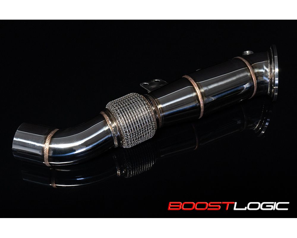 Boost Logic Stainless Steel Downpipe Toyota Supra Mk5 2020+ - BL 03080908