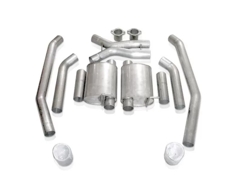 Stainless Works Exhaust Chambered With X-Pipe Pontiac GTO 2005-2006 - 05GTOCTMCB