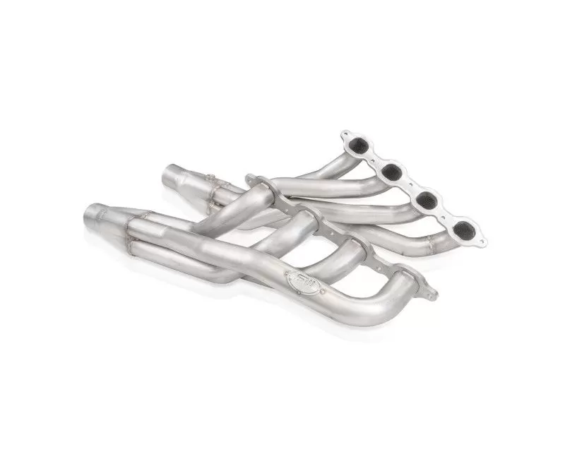 Stainless Works 1-7/8" Long Tube Header Kit Factory Connect X-Pipe Chevy Silverado | GMC Sierra HD 2020-2023 - CT220HSTCAT