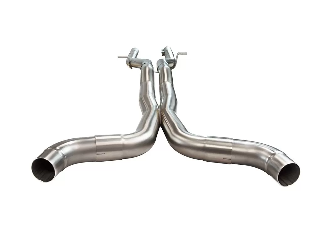 Kooks 3" Connection Back Exhaust System X-Pipe with 3" Rear Pipe Connects to OEM Mufflers Chevrolet Camaro SS | ZL1 2016-2024 - 22604181
