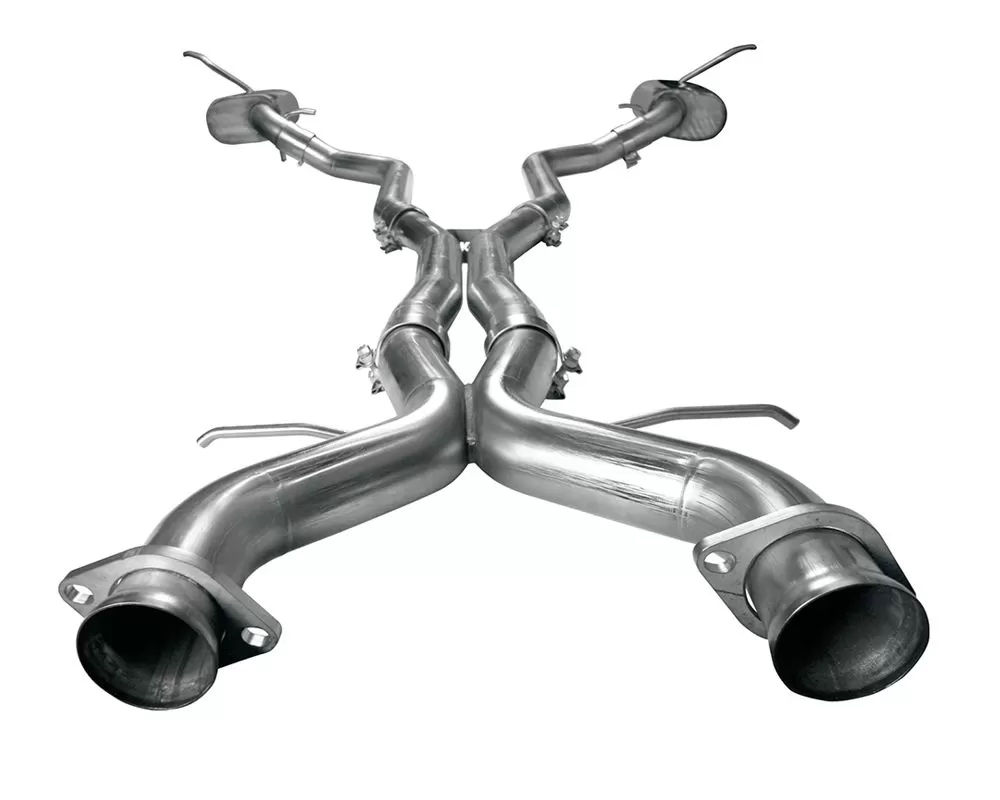 Kooks 3 Inch Stainless Steel Cat-Back Exhaust System For OEM Tips Jeep Grand Cherokee SRT | Trackhawk 6.2L/6.4L 2012+ - 34104200